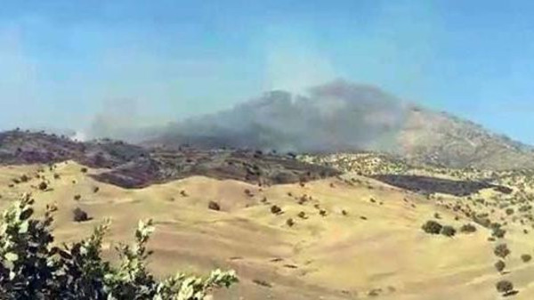 سپاه پاسداران مواضع  تروریست ها در اقلیم کردستان را توپ باران کرد
